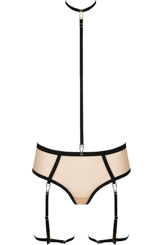 Atelier Amour Insoutenable Légèreté Open Harness Brief Nude