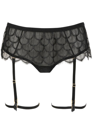 Atelier Amour Mystic Shadow Open Suspender Harness Brief