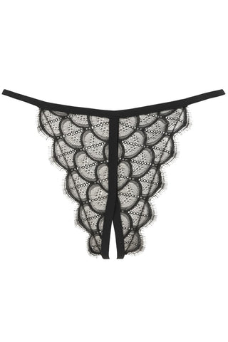 Atelier Amour Mystic Shadow Open Thong