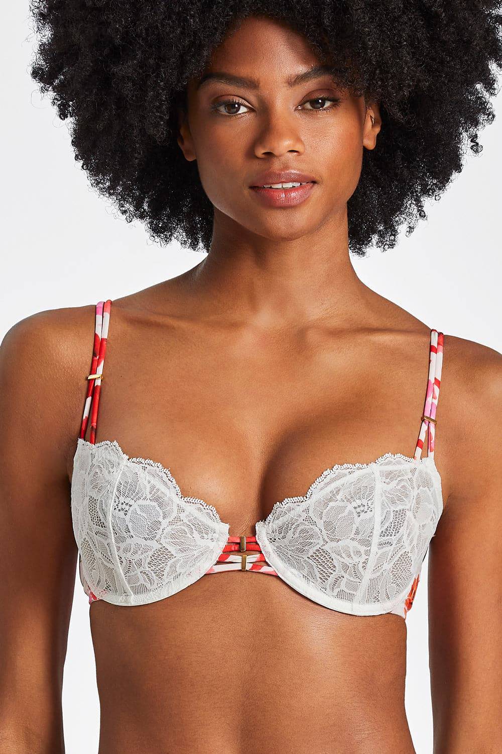 Aubade Beauty Celebration Underwired Half Cup Bra Poppy – Naughty Knickers