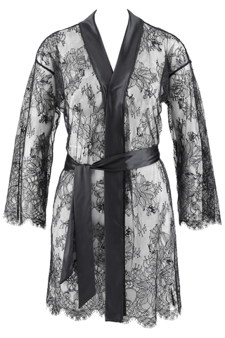 Aubade Histoire D’un Soir Kimono Black