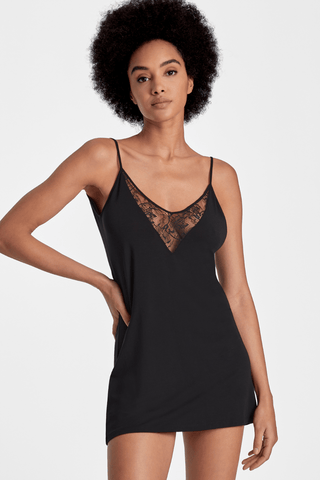 Aubade Lazy Days Short Nightie Black