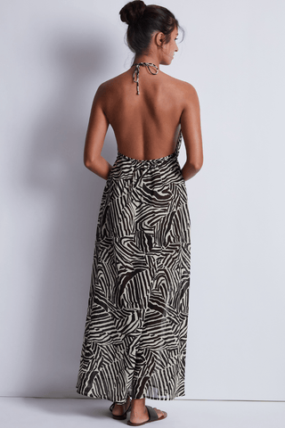 Aubade Beach Paradise Long Beach Dress Zebra