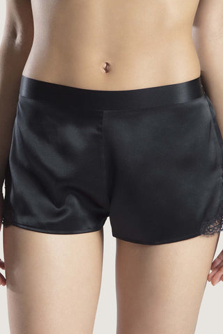 Aubade Toi Mon Amour Silk Short Black