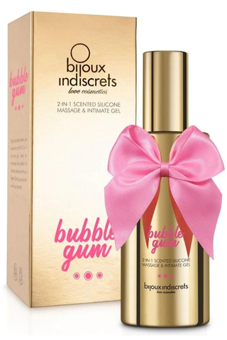 Bijoux Indiscrets Bubblegum Massage and Intimate Gel 100ml