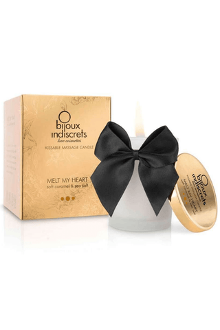 Bijoux Indiscrets Kissable Soft Caramel & Sea Salt Massage Candle