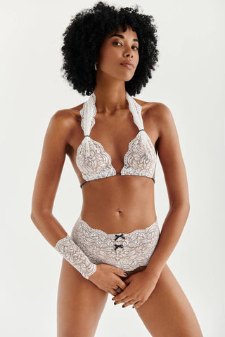 Bracli Dark Paris Bralette White