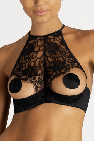 Coco de Mer Hera Quarter Cup Bra Black