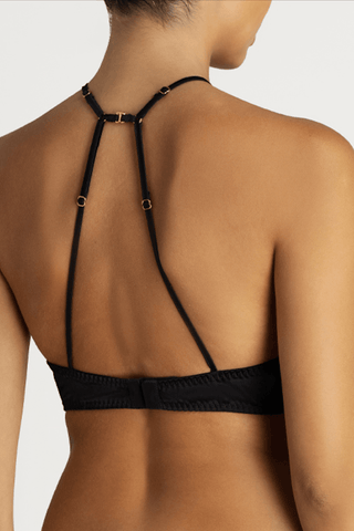 Coco de Mer Hera Quarter Cup Bra Black