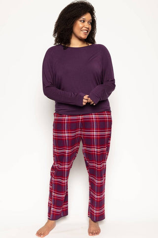 Cyberjammies Clarissa Check Pyjama Pants