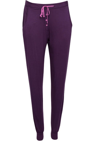 Cyberjammies Clarissa Jersey Pants Purple