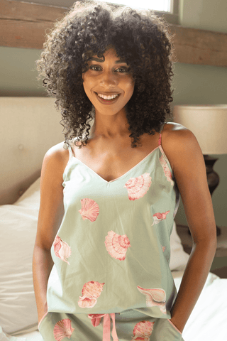 Cyberjammies Coral Shell Print Cami