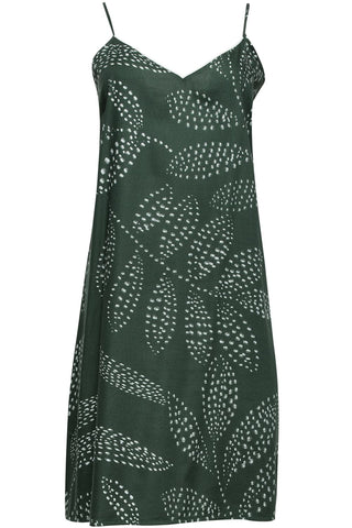 Cyberjammies Imogen Leaf Print Chemise Green