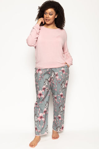 Cyberjammies Jessica Leopard Print Pyjama Pants