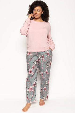 Cyberjammies Jessica Slouch Jersey Top Pink