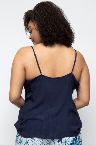 Cyberjammies Marie Modal Camisole Navy