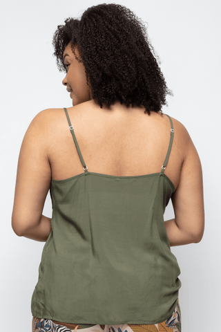 Cyberjammies Savannah Modal Cami Olive