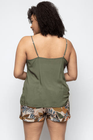 Cyberjammies Savannah Modal Cami Olive