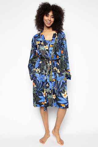 Cyberjammies Sierra Toucan Print Short Dressing Gown