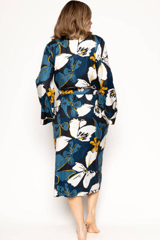 Cyberjammies Verity Floral Print Long Dressing Gown