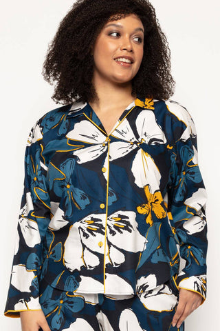 Cyberjammies Verity Floral Print Pyjama Top