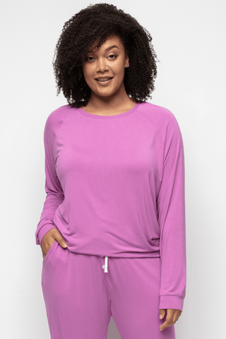 Cyberjammies Viola Slouch Jersey Pyjama Top Pink