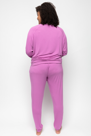 Cyberjammies Viola Slouch Jersey Pyjama Top Pink