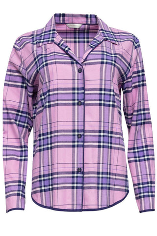 Cyberjammies Violet Check Pyjama Top