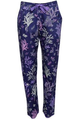 Cyberjammies Violet Forest Animal Print Pyjama Pants