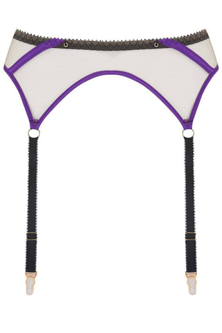 Edge o' Beyond Barbie Purple Suspender Belt