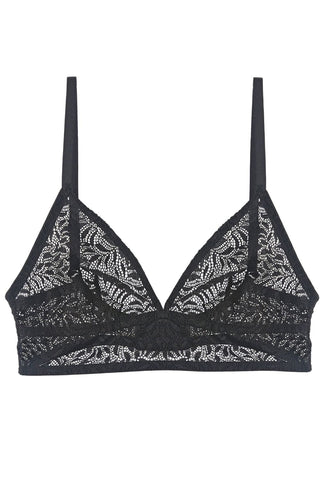 Else Acacia Black Soft Cup Triangle Bra