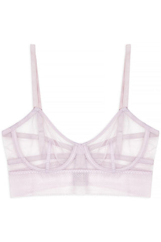 Else Bare Lilac Underwire Longline Bra