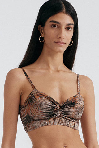 Else Palm Springs Silk Bralette