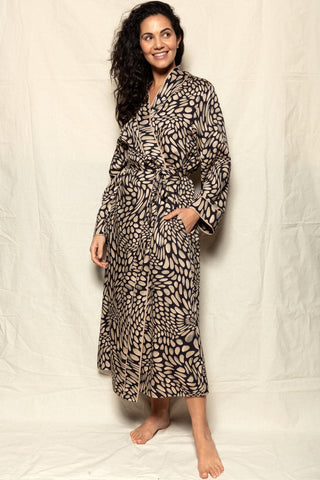 Fable & Eve Carnaby Pebble Long Dressing Gown