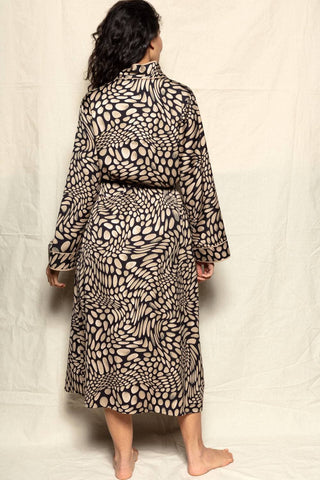 Fable & Eve Carnaby Pebble Long Dressing Gown