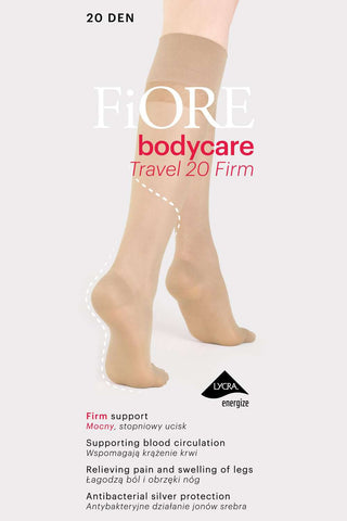 FiORE Body Care Travel Firm Socks 20 Denier