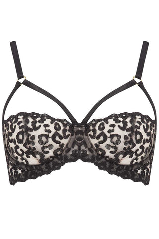 Fleur of England Kittie Strap Balcony Bra