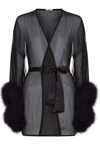 Glida & Pearl Diana Kimono Black