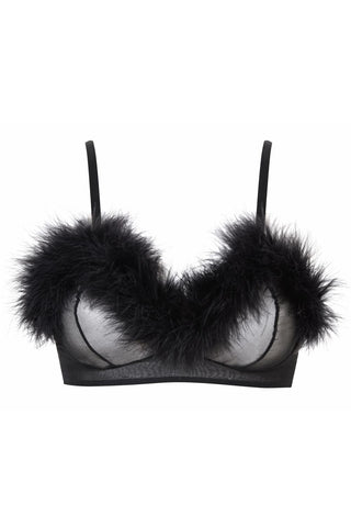 Glida & Pearl Diana Soft Cup Bra Black