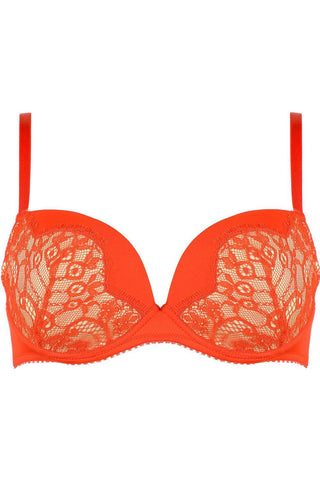 Jolidon French Connection Padded Bra Red