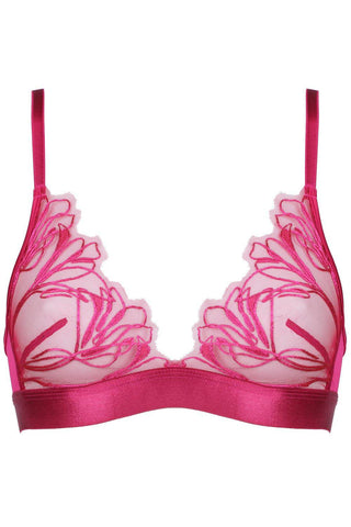 Jolidon Love Supreme Wireless Triangle Bra Fuchsia