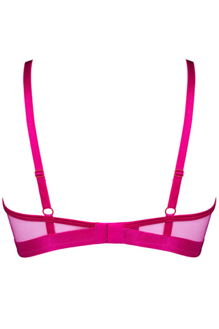 Jolidon Love Supreme Underwired Half Cup Bra Fuchsia