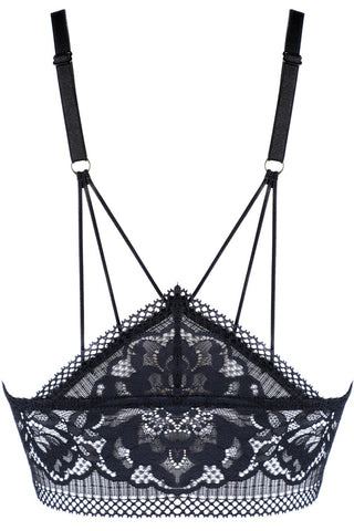Jolidon Rock DJ Bralette Black