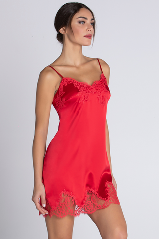 Lise Charmel Splendeur Soie Night Dress Rouge