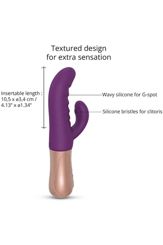 Love to Love Sassy Bunny Vibrator Purple