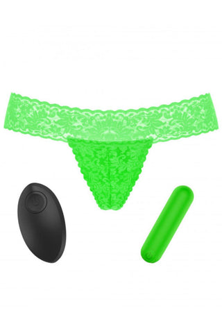 Love to Love Secret Panty 2 Neon Green