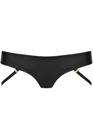 Maison Close Chambre Noire Strap Thong Black