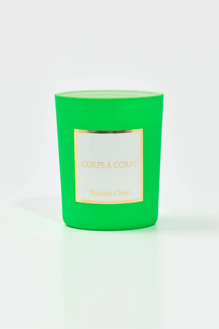 Maison Close Corps à Corps Neon Green Home Candle