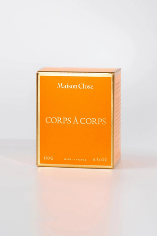 Maison Close Corps à Corps Neon Orange Home Candle