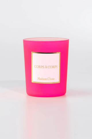 Maison Close Corps à Corps Neon Pink Home Candle